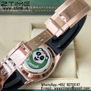 Rolex Rolex Daytona 116515 BTF 1:1 Best Edition RG Dial on Oysterflex Rubber Strap SA4130 V2 - Super Clone Watch | 1:1 Best Version
