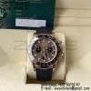Rolex Daytona 116515 BTF 1:1 Best Edition Brown Dial on Oysterflex Rubber Strap SA4130 V2 - Super Clone Watch | 1:1 Best Version