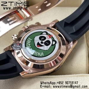 Rolex Daytona 116515 BTF 1:1 Best Edition Brown Dial on Oysterflex Rubber Strap SA4130 V2 - Super Clone Watch | 1:1 Best Version