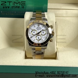 Rolex Daytona 116503 BTF 1:1 Best Edition 904L SS Case and Bracelet White Dial SA4130 - Super Clone Watch | 1:1 Best Version