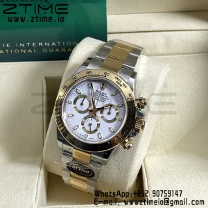 Rolex Daytona 116503 BTF 1:1 Best Edition 904L SS Case and Bracelet White Dial SA4130 - Super Clone Watch | 1:1 Best Version