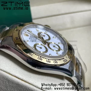 Rolex Daytona 116503 BTF 1:1 Best Edition 904L SS Case and Bracelet White Dial SA4130 - Super Clone Watch | 1:1 Best Version
