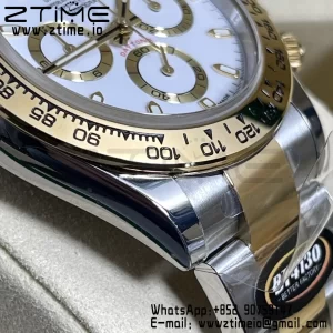 Rolex Daytona 116503 BTF 1:1 Best Edition 904L SS Case and Bracelet White Dial SA4130 - Super Clone Watch | 1:1 Best Version