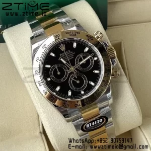 Rolex Daytona 116503 BTF 1:1 Best Edition 904L SS Case and Bracelet Black Dial SA4130 - Super Clone Watch | 1:1 Best Version