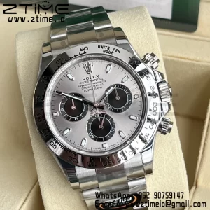 Rolex Daytona 116509 BTF 1:1 Best Edition 904L SS Case and Bracelet Gray Dial SA4130 - Super Clone Watch | 1:1 Best Version