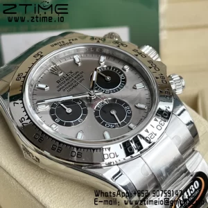 Rolex Daytona 116509 BTF 1:1 Best Edition 904L SS Case and Bracelet Gray Dial SA4130 - Super Clone Watch | 1:1 Best Version