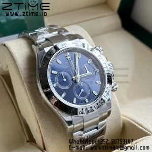 Rolex Daytona 116509 BTF 1:1 Mejor Edición 904L SS Caja y Pulsera Esfera Azul SA4130 - Super Clone Watch | 1:1 Mejor Versión