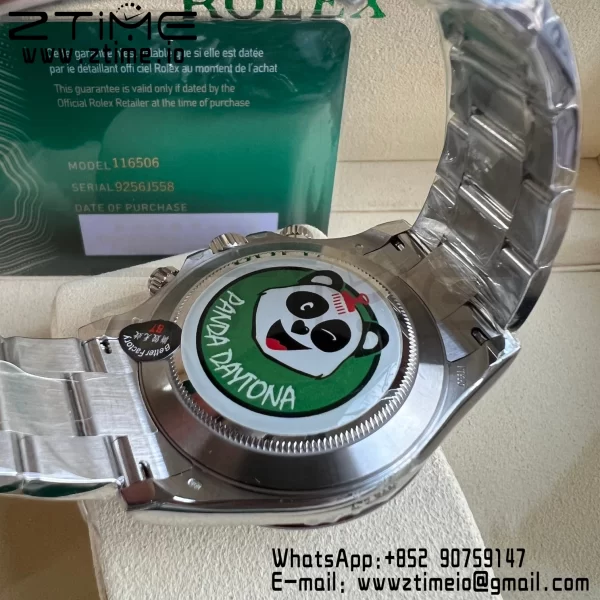 Rolex Daytona 116506 Brown Ceramic BTF 1:1 Best Edition Ice Blue Dial Crystal Marker on SS Bracelet SA4130 V2 - Super Clone Watch | 1:1 Best Version