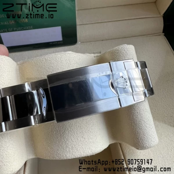 Rolex Daytona 116506 Brown Ceramic BTF 1:1 Best Edition Ice Blue Dial Crystal Marker on SS Bracelet SA4130 V2 - Super Clone Watch | 1:1 Best Version