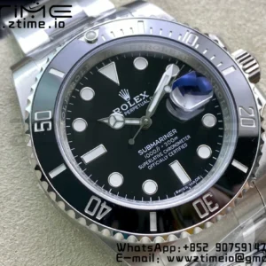 Rolex Submariner 116610 LN Black Ceramic Clean Factory 1:1 Best Edition 904L SS Case and Bracelet VS3135 - Super Clone Watch | 1:1 Best Version