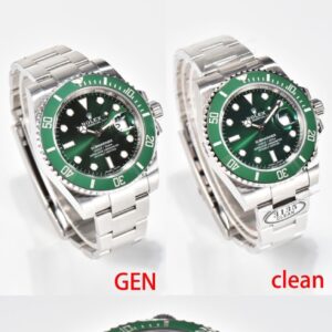 Rolex Submariner 116610 LV Green Ceramic Clean Factory 1:1 Best Edition 904L SS Case and Bracelet VS3135 - Super Clone Watch | 1:1 Best Version