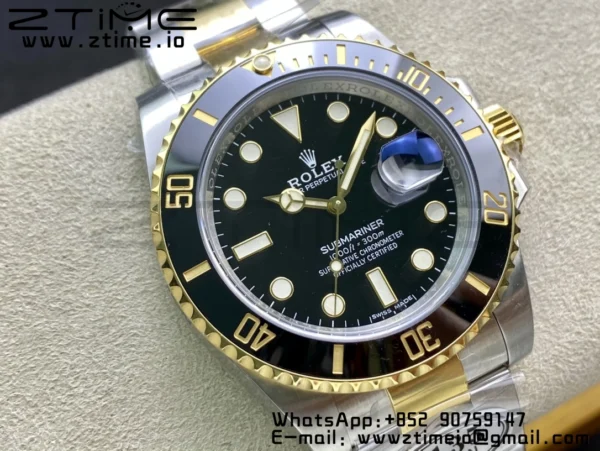 Rolex Submariner 116613 LN Black Ceramic Clean Factory 1:1 Best Edition 904L SS Case and Bracelet VS3135 - Super Clone Watch | 1:1 Best Version