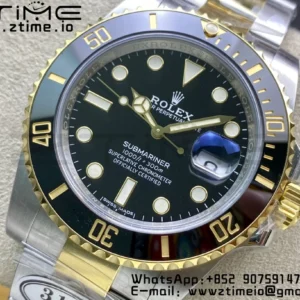 Rolex Submariner 116613 LN Black Ceramic Clean Factory 1:1 Best Edition 904L SS Case and Bracelet VS3135 - Super Clone Watch | 1:1 Best Version