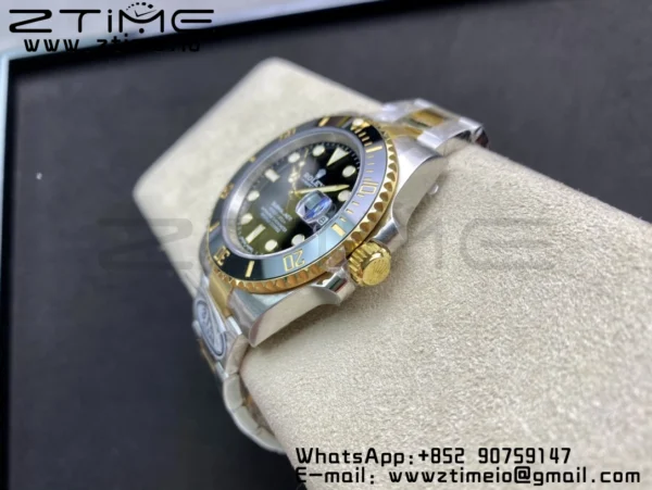 Rolex Submariner 116613 LN Black Ceramic Clean Factory 1:1 Best Edition 904L SS Case and Bracelet VS3135 - Super Clone Watch | 1:1 Best Version