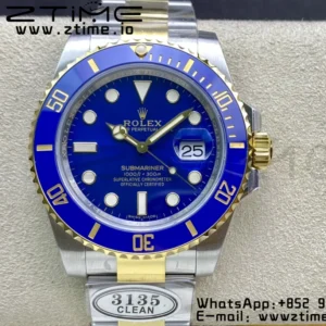 Rolex Submariner 116613 LB Blue Ceramic Clean Factory 1:1 Best Edition 904L SS Case and Bracelet VS3135 - Super Clone Watch | 1:1 Best Version
