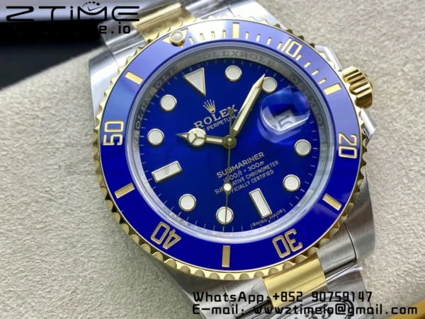 Rolex Submariner 116613 LB Blue Ceramic Clean Factory 1:1 Best Edition 904L SS Case and Bracelet VS3135 - Super Clone Watch | 1:1 Best Version