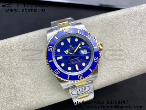 Rolex Submariner 116613 LB Blue Ceramic Clean Factory 1:1 Best Edition 904L SS Case and Bracelet VS3135 - Super Clone Watch | 1:1 Best Version