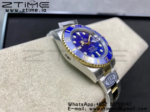 Rolex Submariner 116613 LB Blue Ceramic Clean Factory 1:1 Best Edition 904L SS Case and Bracelet VS3135 - Super Clone Watch | 1:1 Best Version