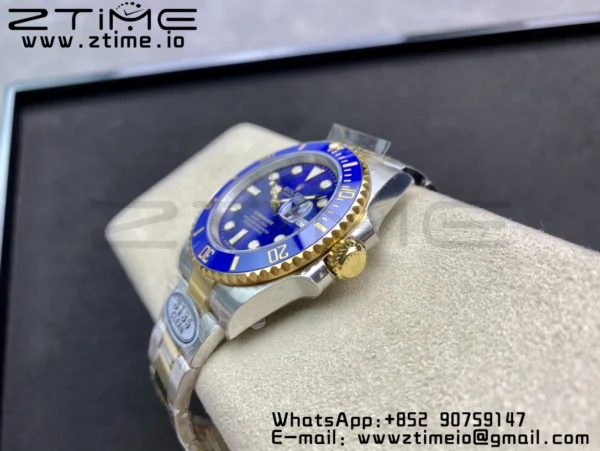 Rolex Submariner 116613 LB Blue Ceramic Clean Factory 1:1 Best Edition 904L SS Case and Bracelet VS3135 - Super Clone Watch | 1:1 Best Version