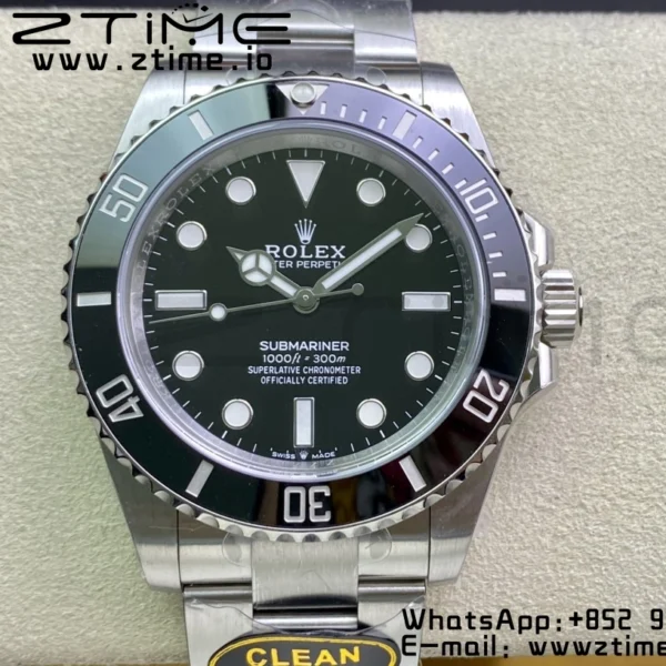 Rolex Submariner 124060LN 41mm χωρίς ημερομηνία Καθαρό εργοστάσιο 1:1 Best Edition 904L Steel Black Dial VR3230 - Super Clone Watch | 1:1 Best Version