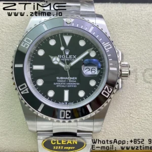 Rolex Submariner 41mm 126610 LN Μαύρο κεραμικό 904L Steel Clean Factory 1:1 Best Edition S3235 - Super Clone Watch | 1:1 Best Version