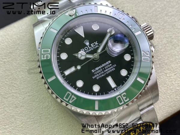 Rolex Submariner 41mm 126610 LV Μαύρο κεραμικό 904L Steel Clean Factory 1:1 Best Edition S3235 - Super Clone Watch | 1:1 Best Version