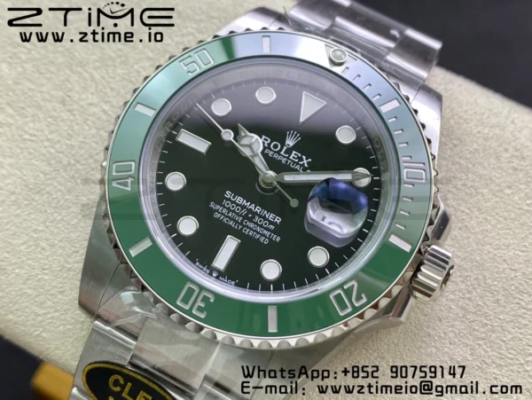 Rolex Submariner 41mm 126610 LV Μαύρο κεραμικό 904L Steel Clean Factory 1:1 Best Edition S3235 - Super Clone Watch | 1:1 Best Version