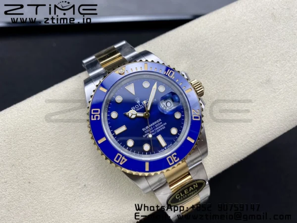 ロレックス サブマリーナ 41mm 126613 LB ブルーセラミック 904Lスチール クリーンファクトリー 1:1ベスト版 VR3235 - スーパークローン時計｜1:1ベスト版