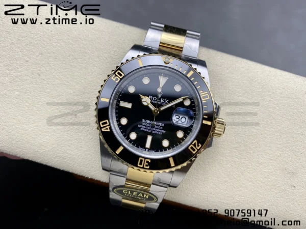 ロレックス サブマリーナ 41mm 126613 LN ブラックセラミック 904Lスチール クリーンファクトリー 1:1ベスト版 VR3235 - スーパークローン時計｜1:1ベスト版