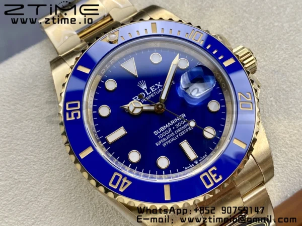 ロレックス サブマリーナ 41mm 126618 LB ブルーセラミック 904Lスチール クリーンファクトリー 1:1ベスト版 VR3235 - スーパークローン時計｜1:1ベスト版