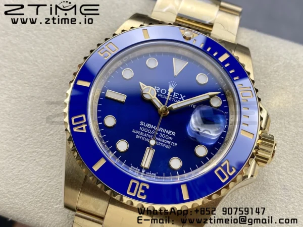 ロレックス サブマリーナ 41mm 126618 LB ブルーセラミック 904Lスチール クリーンファクトリー 1:1ベスト版 VR3235 - スーパークローン時計｜1:1ベスト版