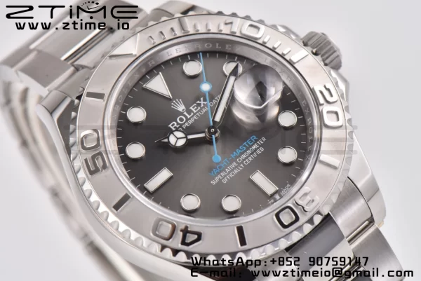 Rolex Yacht-Master 126622 Clean Factory 1:1 Best Edition 904L Steel Gray Dial on SS Bracelet VR3235 - Super Clone Watch | 1:1 Best Version