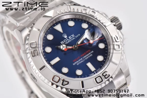 Rolex Yacht-Master 126622 Clean Factory 1:1 Best Edition 904L Steel Blue Dial on SS Bracelet VR3235 - Super Clone Watch | 1:1 Best Version
