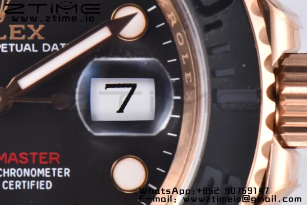 Rolex Yacht-Master 126655 Clean Factory 1:1 Best Edition Black Ceramic Bezel on Oysterflex Strap VR3235 - Super Clone Watch | 1:1 Best Version