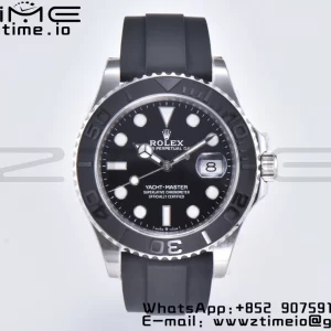 Rolex Yacht-Master 42mm 226659 Clean Factory Best Edition 3D Black Ceramic Bezel on Oysterflex Strap VR3235 - Super Clone Watch | 1:1 Best Version