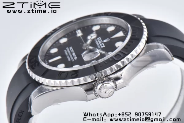 Rolex Yacht-Master 42mm 226659 Clean Factory Best Edition 3D Black Ceramic Bezel on Oysterflex Strap VR3235 - Super Clone Watch | 1:1 Best Version