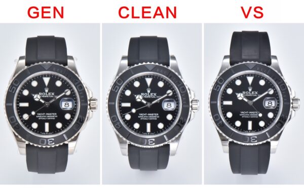Rolex Yacht-Master 42mm 226659 Clean Factory Best Edition 3D Black Ceramic Bezel on Oysterflex Strap VR3235 - Super Clone Watch | 1:1 Best Version