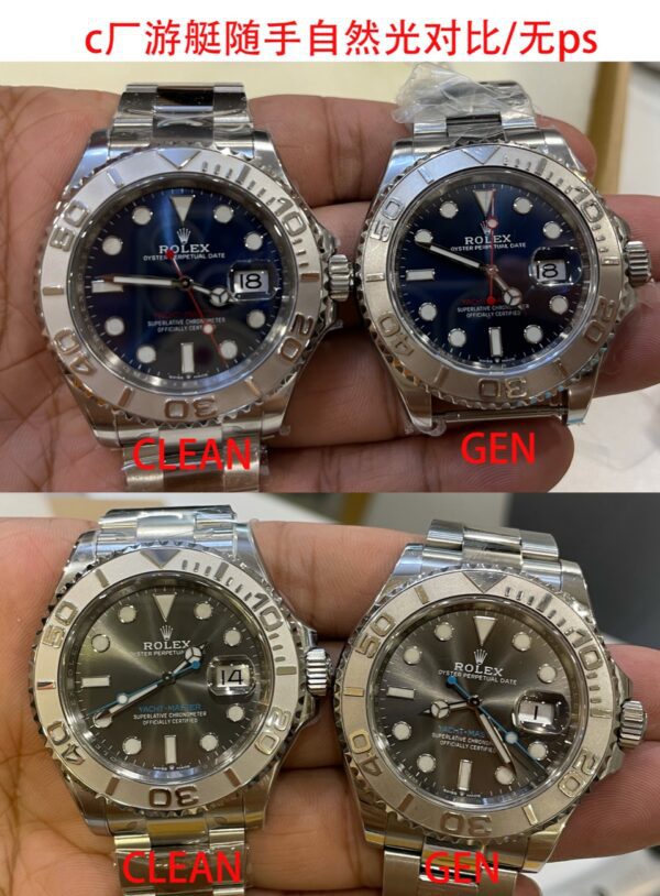 Rolex Yacht-Master 126622 Clean Factory 1:1 Best Edition 904L Steel Gray Dial on SS Bracelet VR3235 - Super Clone Watch | 1:1 Best Version