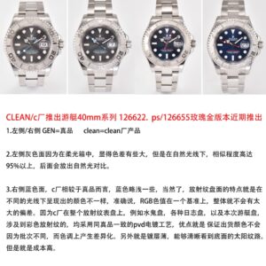 Rolex Yacht-Master 126622 Clean Factory 1:1 Best Edition 904L Steel Gray Dial on SS Bracelet VR3235 - Super Clone Watch | 1:1 Best Version