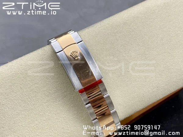 Rolex DateJust 41mm 126331 904L SS Clean 1:1 Best Edition MOP Dial on SS/RG Oyster Bracelet VR3235 - Super Clone Watch | 1:1 Best Version