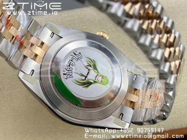 Rolex Rolex DateJust 41 126331 904L SS/RG Clean 1:1 Best Edition Champagne Dial on Jubilee Bracelet VR3235 - Super Clone Watch | 1:1 Best Version