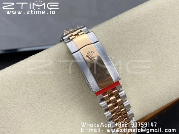 Rolex Rolex DateJust 41 126331 904L SS/RG Clean 1:1 Best Edition Champagne Dial on Jubilee Bracelet VR3235 - Super Clone Watch | 1:1 Best Version