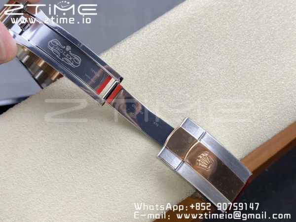 Rolex DateJust 41mm 126331 904L SS Clean 1:1 Best Edition Brown Dial on SS/RG Oyster Bracelet VR3235 - Super Clone Watch | 1:1 Best Version