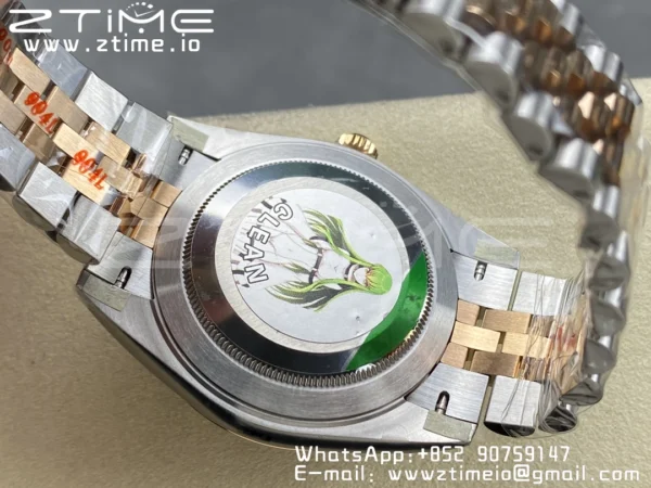 Rolex DateJust 41mm 126331 904L SS Clean 1:1 Best Edition Brown Dial on SS/RG Jubilee Bracelet VR3235 - Super Clone Watch | 1:1 Best Version