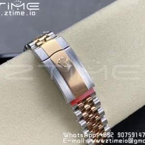 Rolex DateJust 41mm 126331 904L SS Clean 1:1 Best Edition Brown Dial on SS/RG Jubilee Bracelet VR3235 - Super Clone Watch | 1:1 Best Version