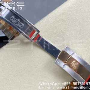 Rolex DateJust 41mm 126331 904L SS Clean 1:1 Best Edition Brown Dial on SS/RG Jubilee Bracelet VR3235 - Super Clone Watch | 1:1 Best Version