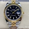 Rolex DateJust 41 126333 Clean 1:1 Best Edition 904L Steel Black Stick Dial on SS/YG Jubilee Bracelet VR3235 - Super Clone Watch | 1:1 Best Version