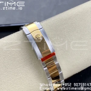 Rolex DateJust 41 126333 Clean 1:1 Best Edition 904L Steel Black Stick Dial on SS/YG Oyster Bracelet VR3235 - Super Clone Watch | 1:1 Best Version