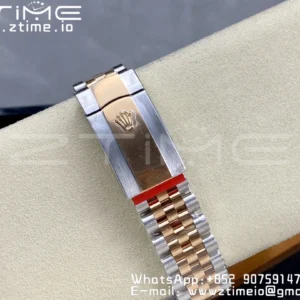 Rolex DateJust 41 126331 904L SS/RG Clean 1:1 Best Edition Champagne Dial with Diamonds Markers on Jubilee Bracelet VR3235 - Super Clone Watch | 1:1 Best Version