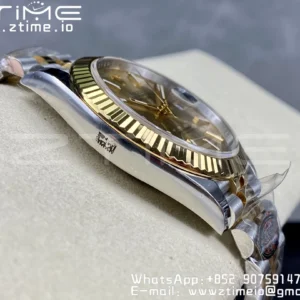 Rolex DateJust 36 126233 Clean 1:1 Best Edition 904L Steel YG Sitck Dial on SS/YG Jubilee Bracelet VR3235 - Super Clone Watch | 1:1 Best Version